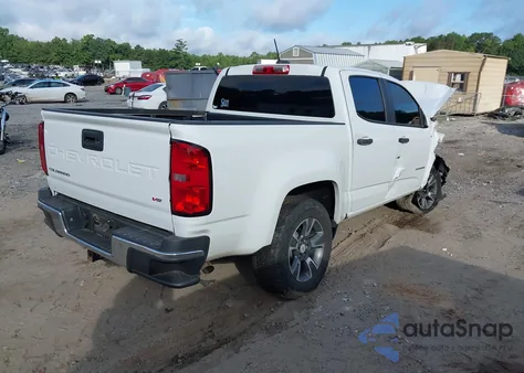 2021 Chevrolet Colorado 2Wd Short Box Wt z USA, uszkodzony, nr VIN 1GCGSBEN0M1195316